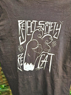 Punk Kat T-Shirt Reject Society Be Cat