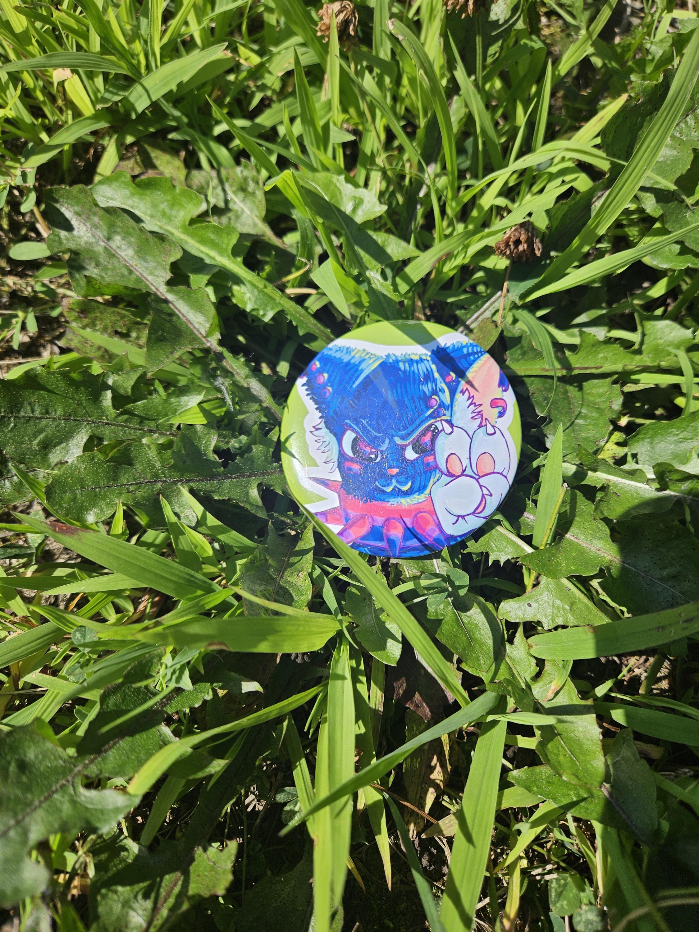 Punk Kat Pride Buttons