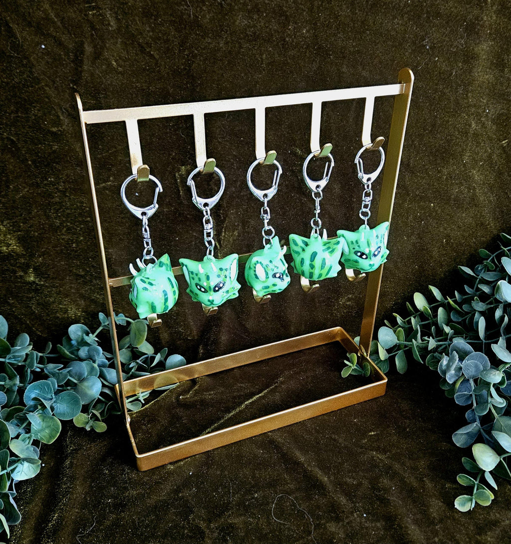 Alien Cat Keychain *Glow-In-The-Dark*