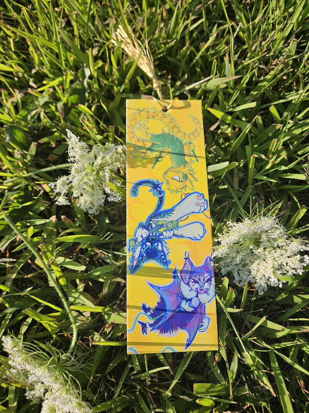 Punk Kat Bookmark Critters Club