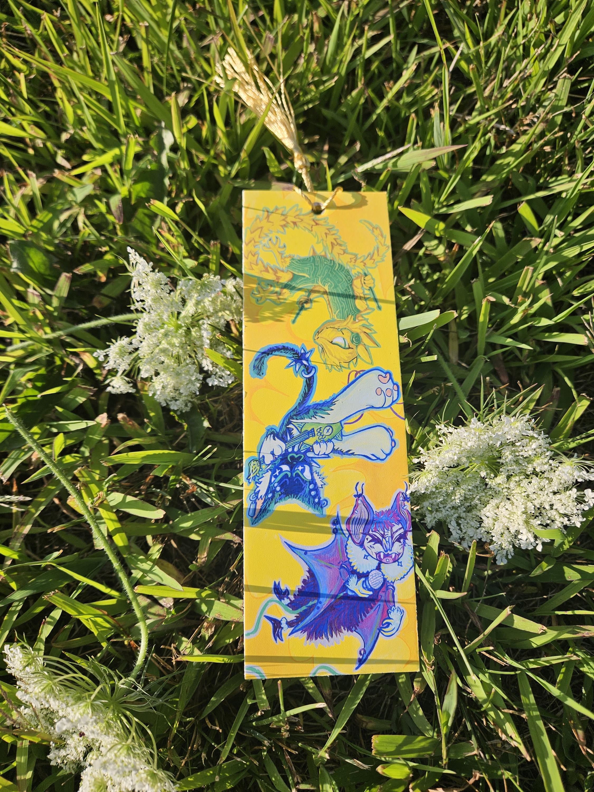 Punk Kat Bookmark Critters Club