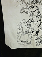 Chained Unicorn Screen Printed Tote Bag