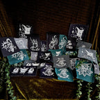 Recycled Pants Screen Printed Patches