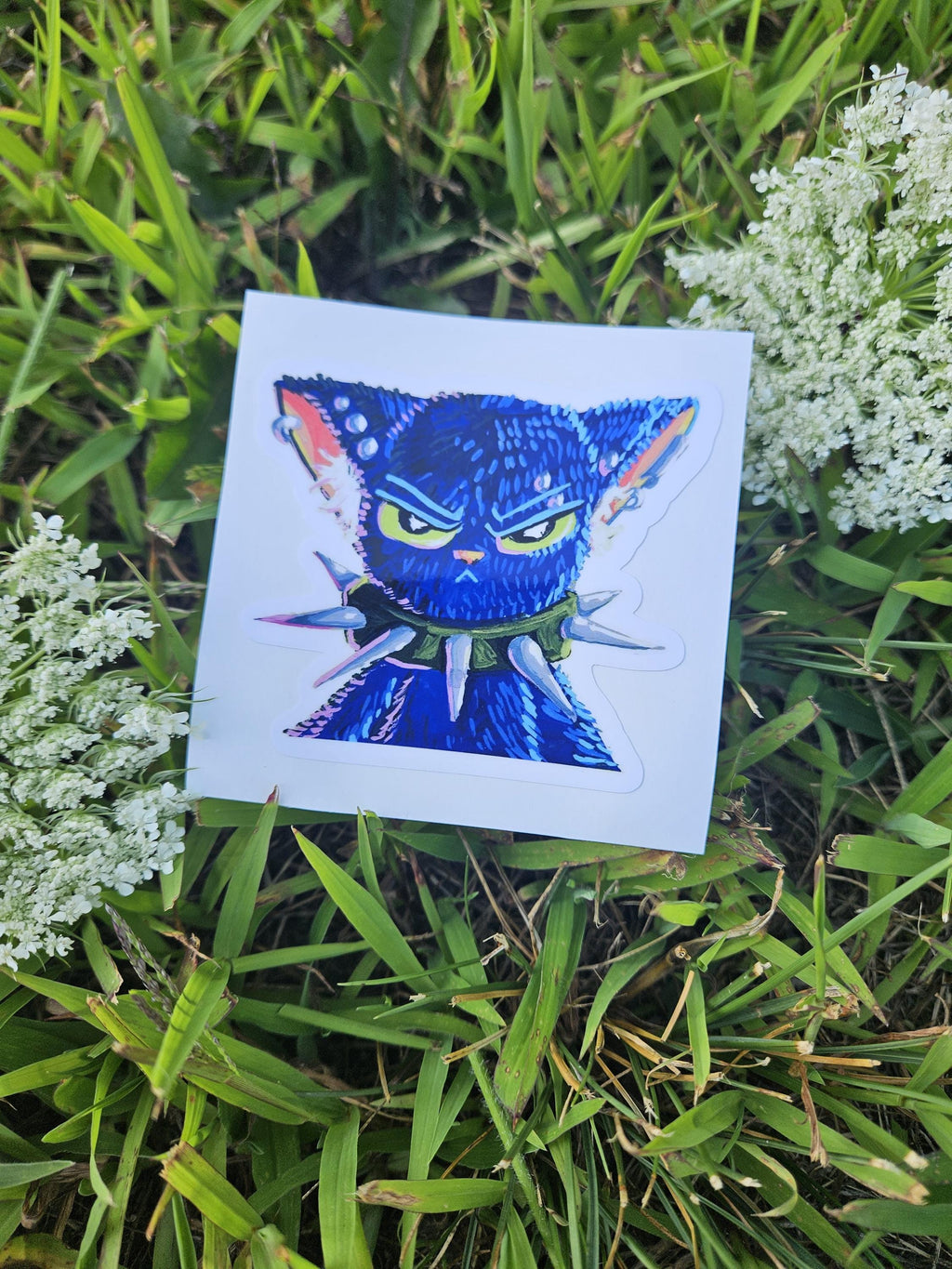 Punk Kat Stickers
