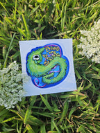 Panic Worm Stickers