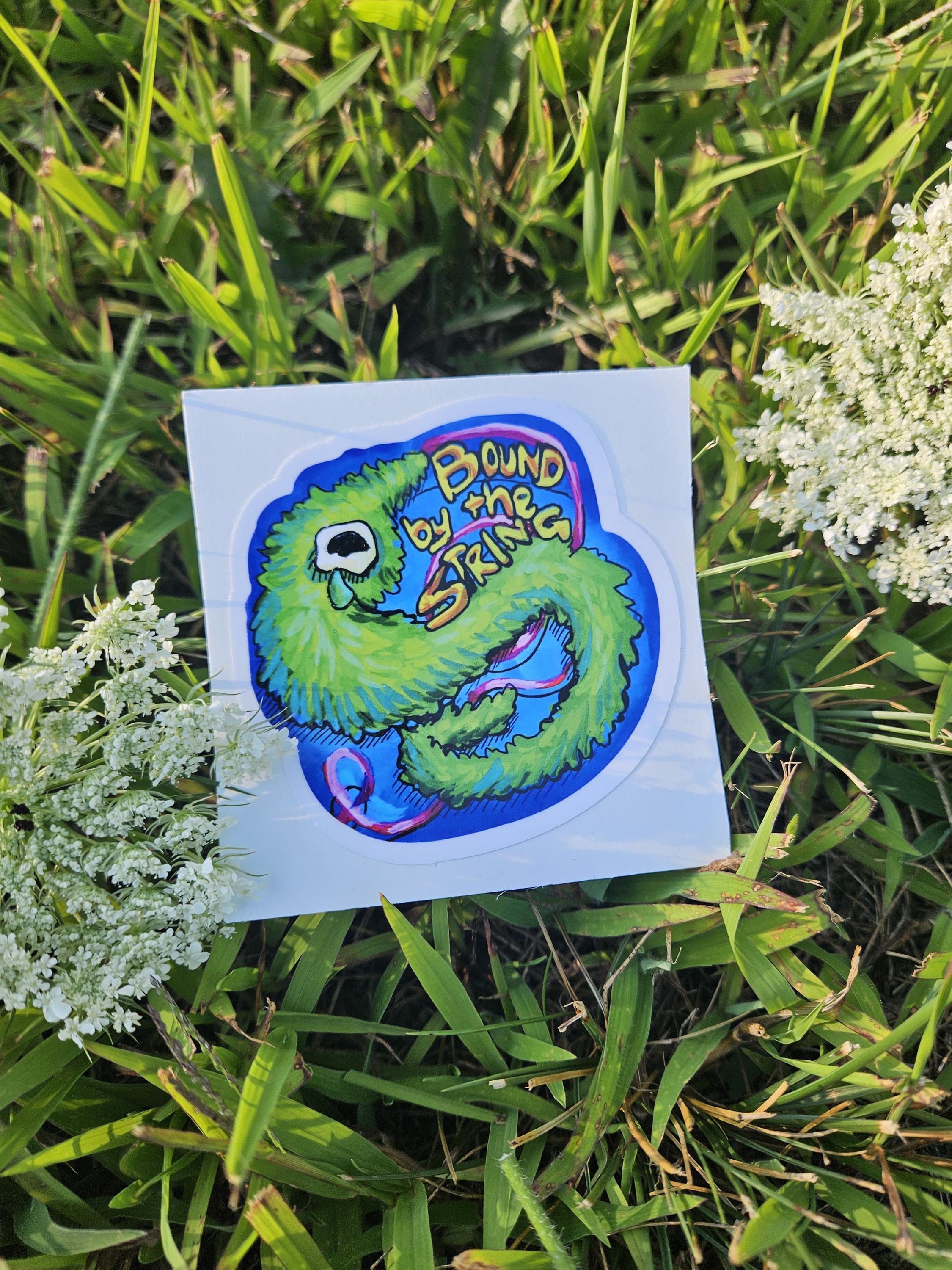 Panic Worm Stickers