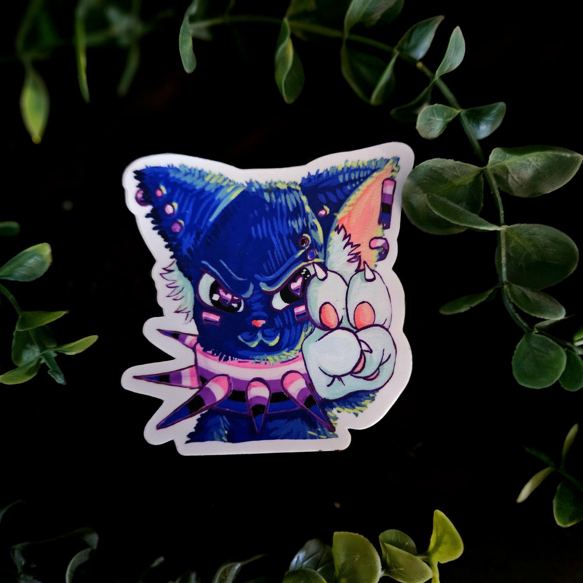 PUNK KAT Pride Stickers