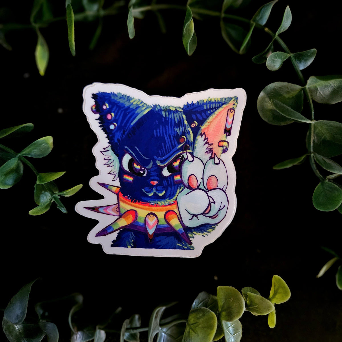 PUNK KAT Pride Stickers