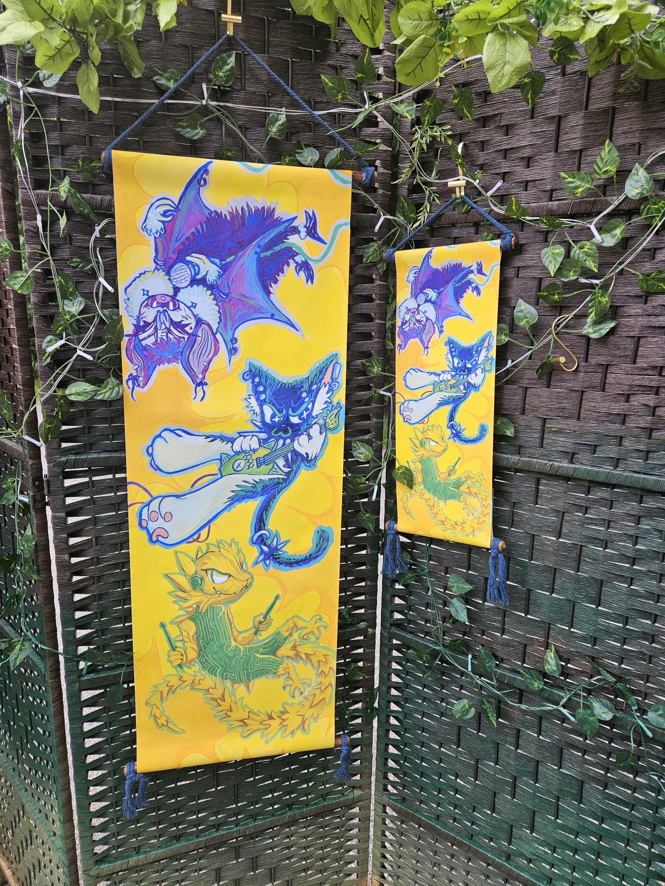 Punk Kat Critters Club Banner (Both Sizes)