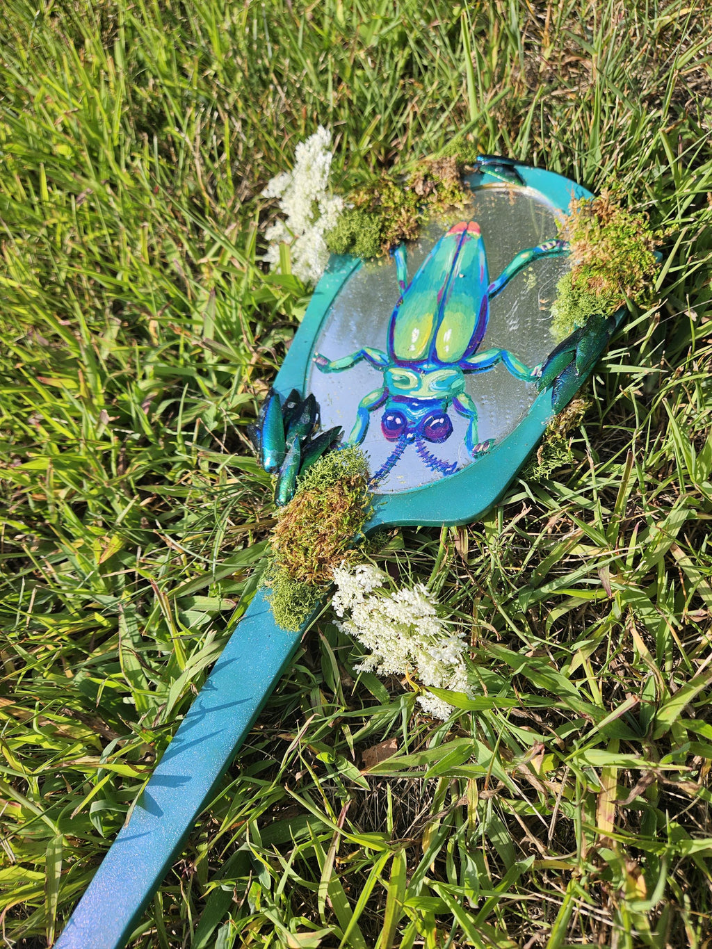 Mirror Painting: Beetle