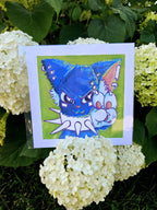 Punk Kat Pride Kat Color your own Flag Print