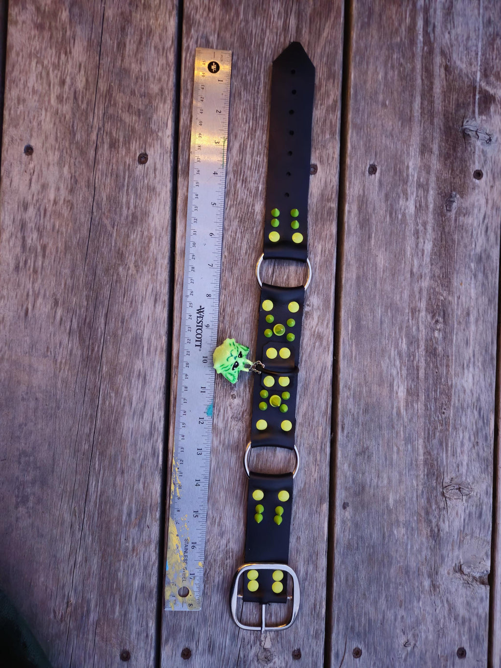 Alien Cat Genuine Leather Choker