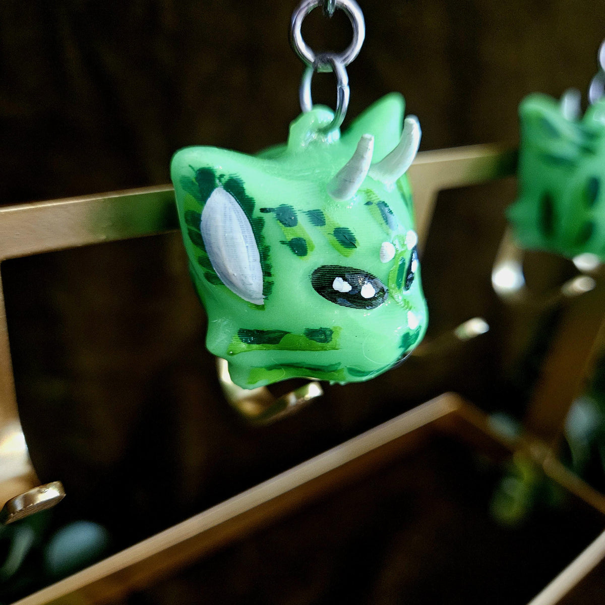 Alien Cat Keychain *Glow-In-The-Dark*