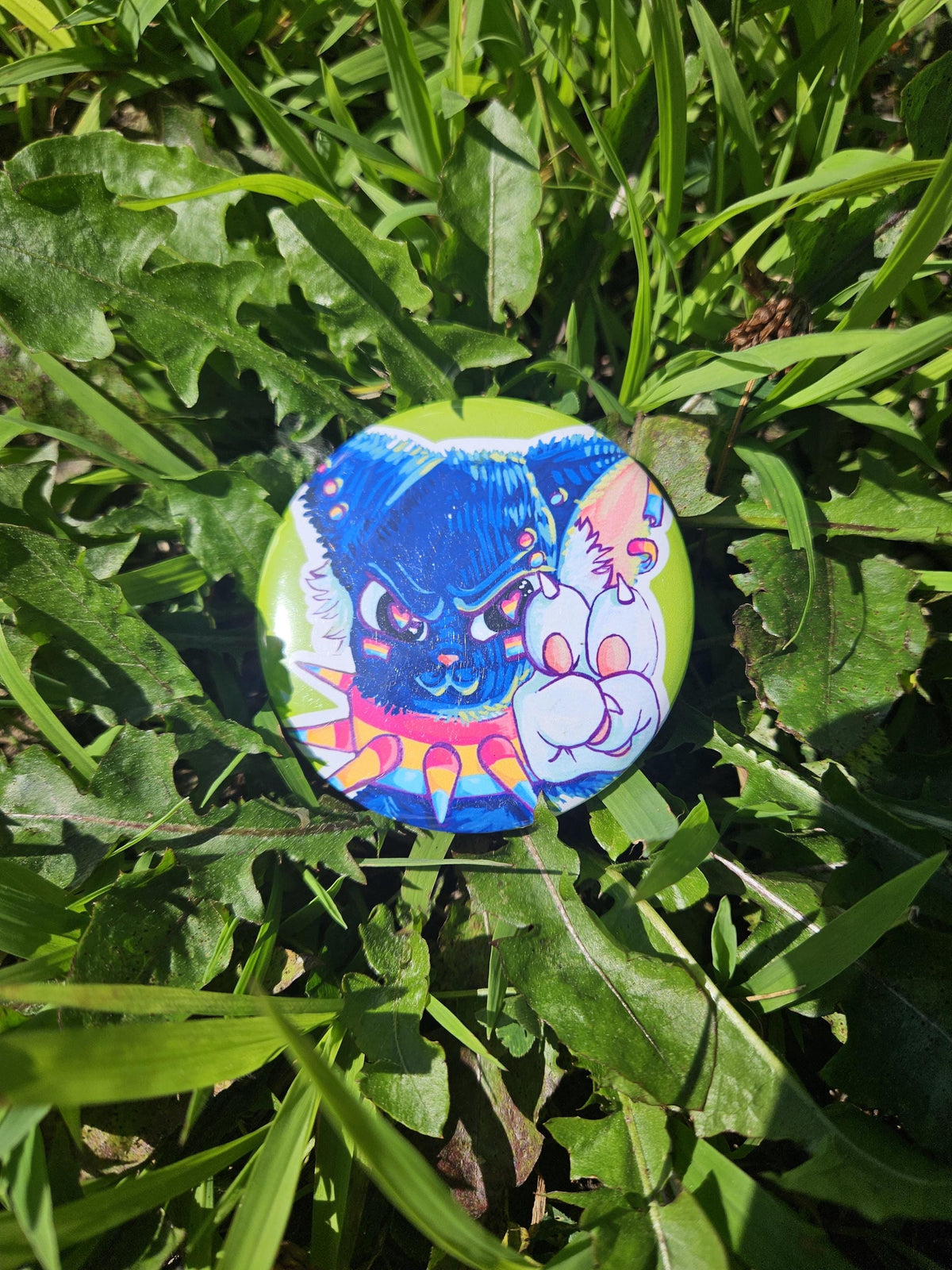 Punk Kat Pride Buttons