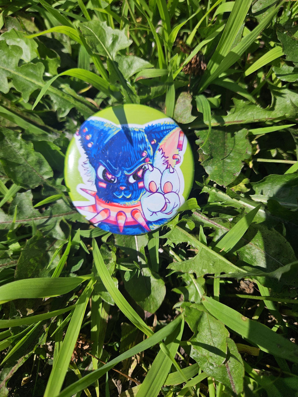 Punk Kat Pride Buttons