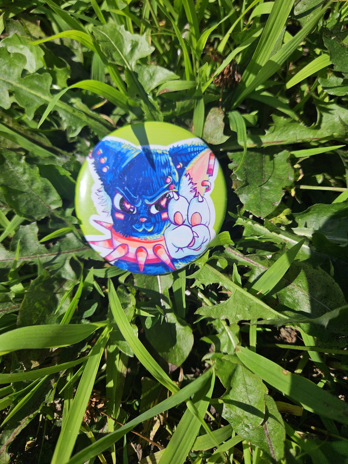 Punk Kat Pride Buttons