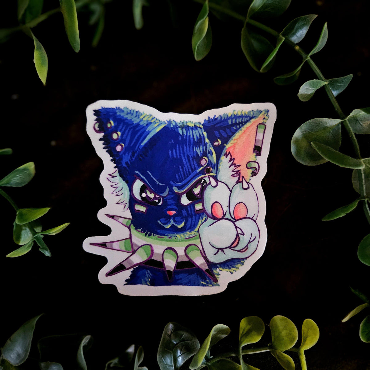 PUNK KAT Pride Stickers