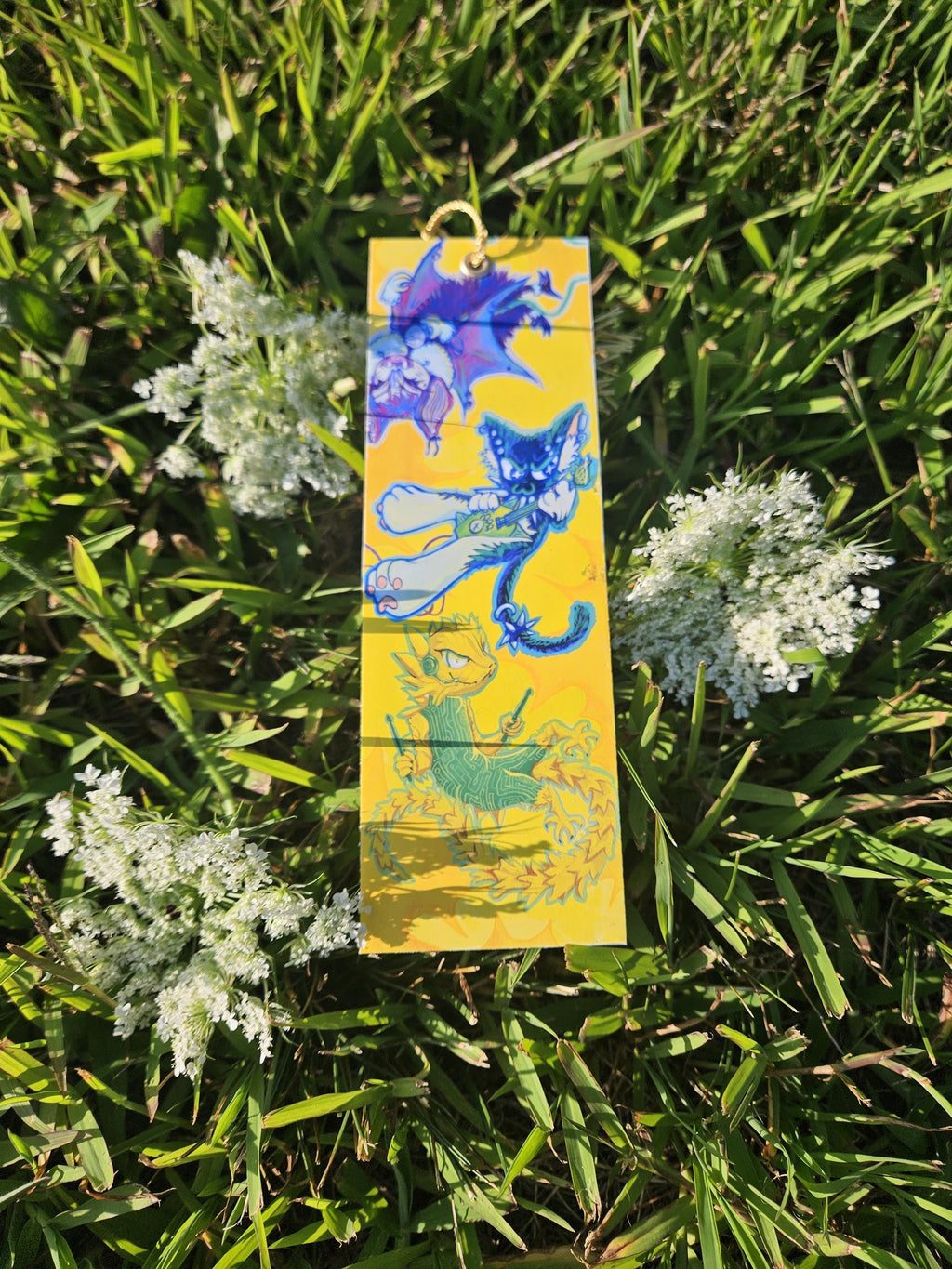 Punk Kat Bookmark Critters Club