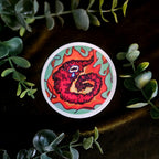 Panic Worm Stickers