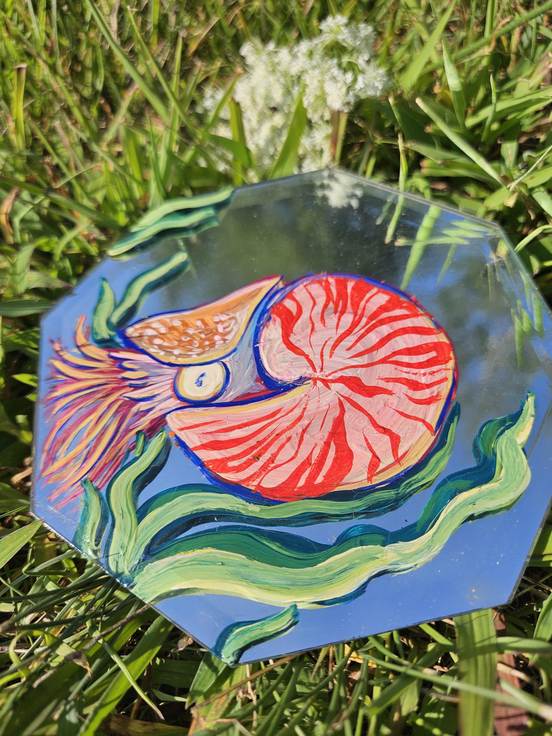 Mirror Painting: Nautilus