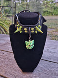Alien Cat Genuine Leather Choker