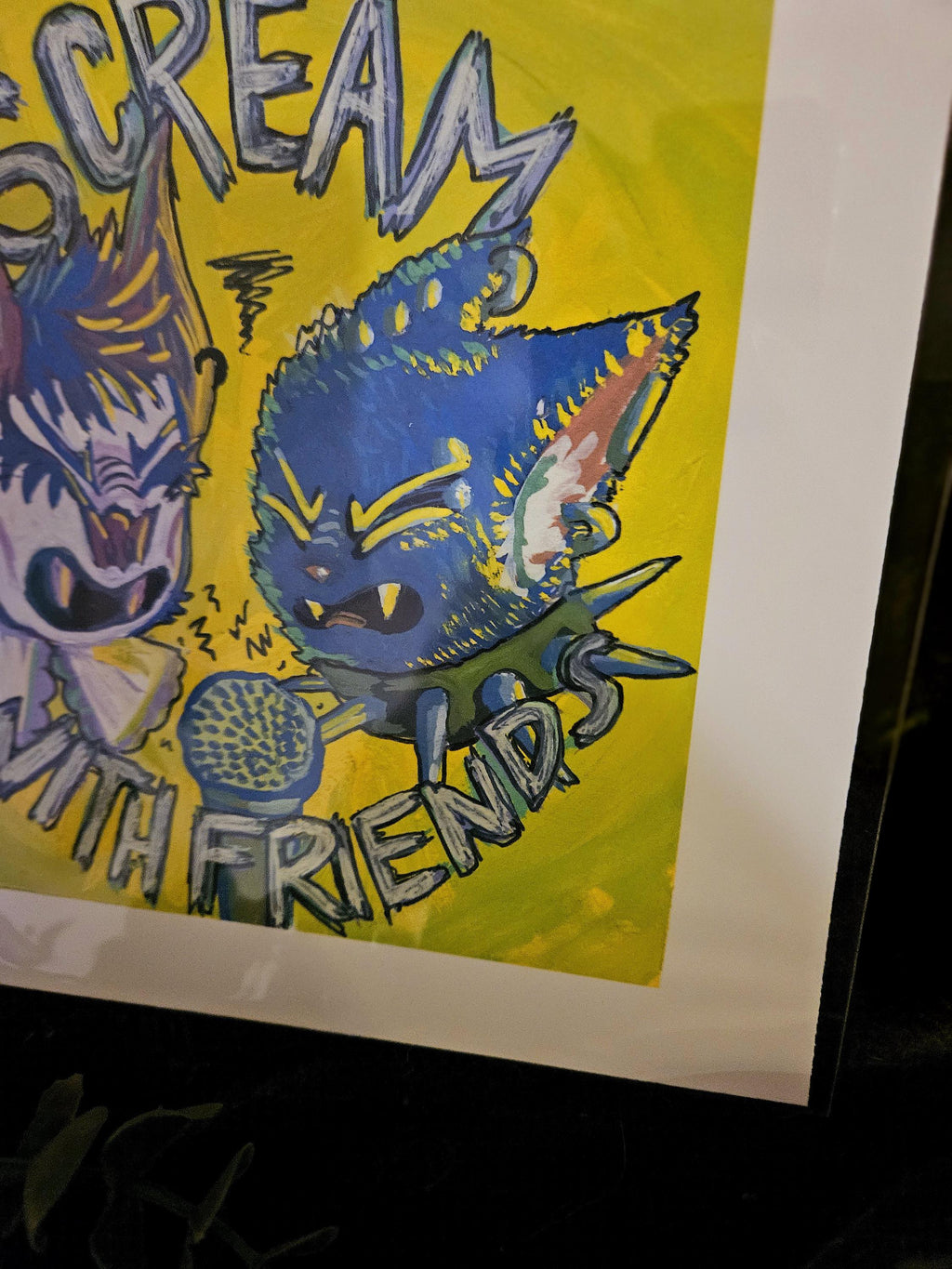 Scream With Friends Print