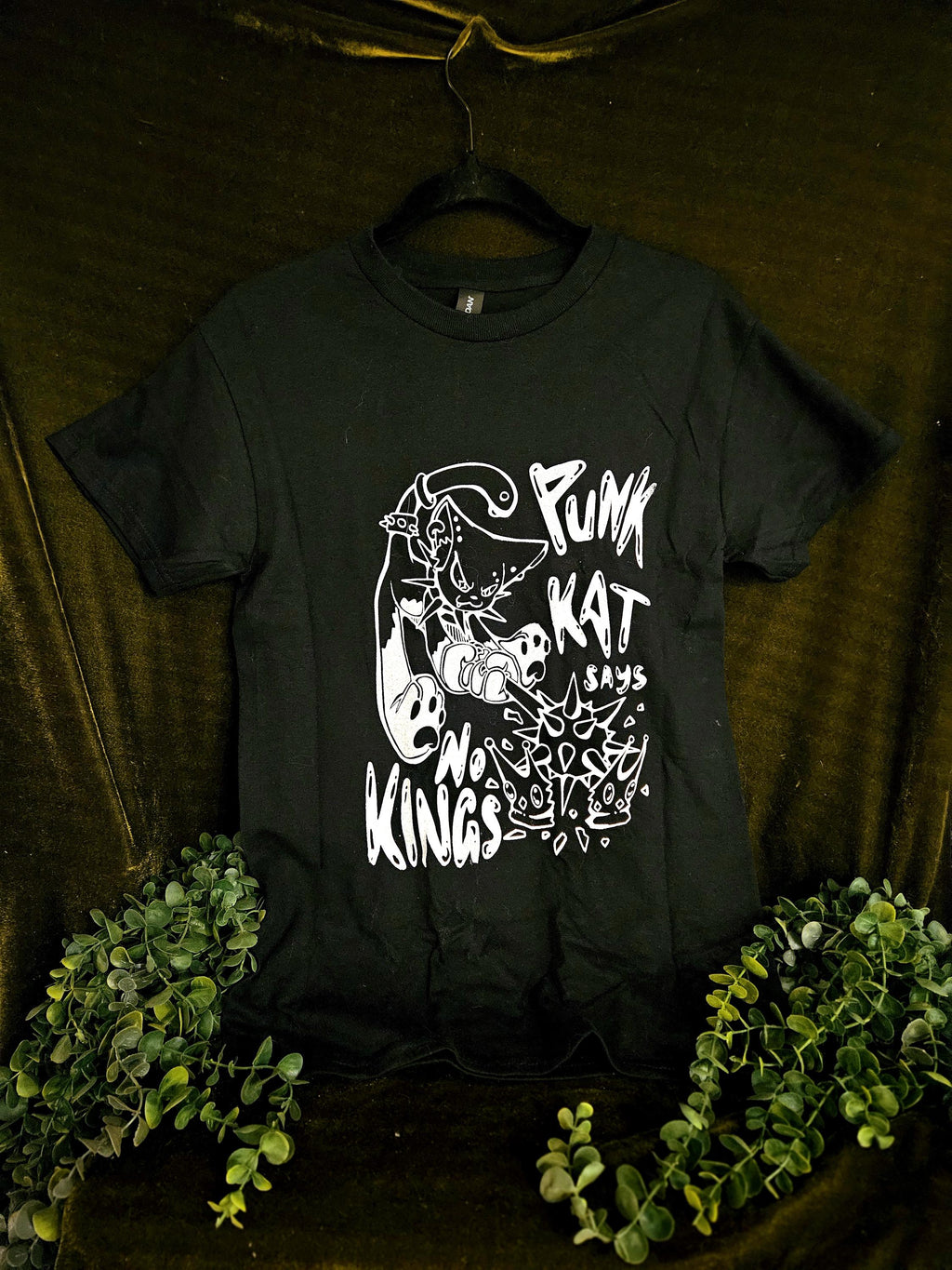 Punk Kat T-Shirt NO Kings