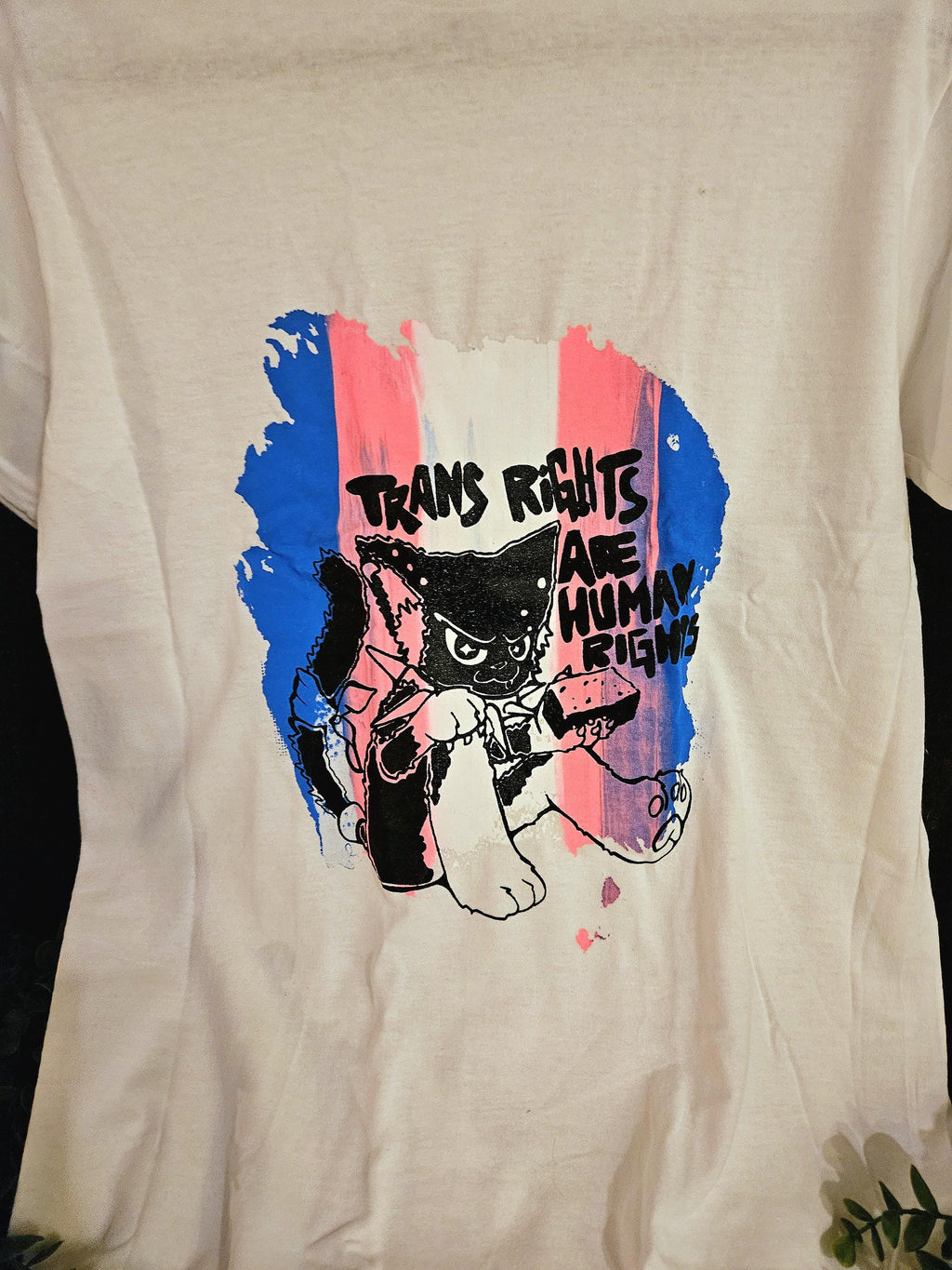 Punk Kat T-Shirt Trans Rights