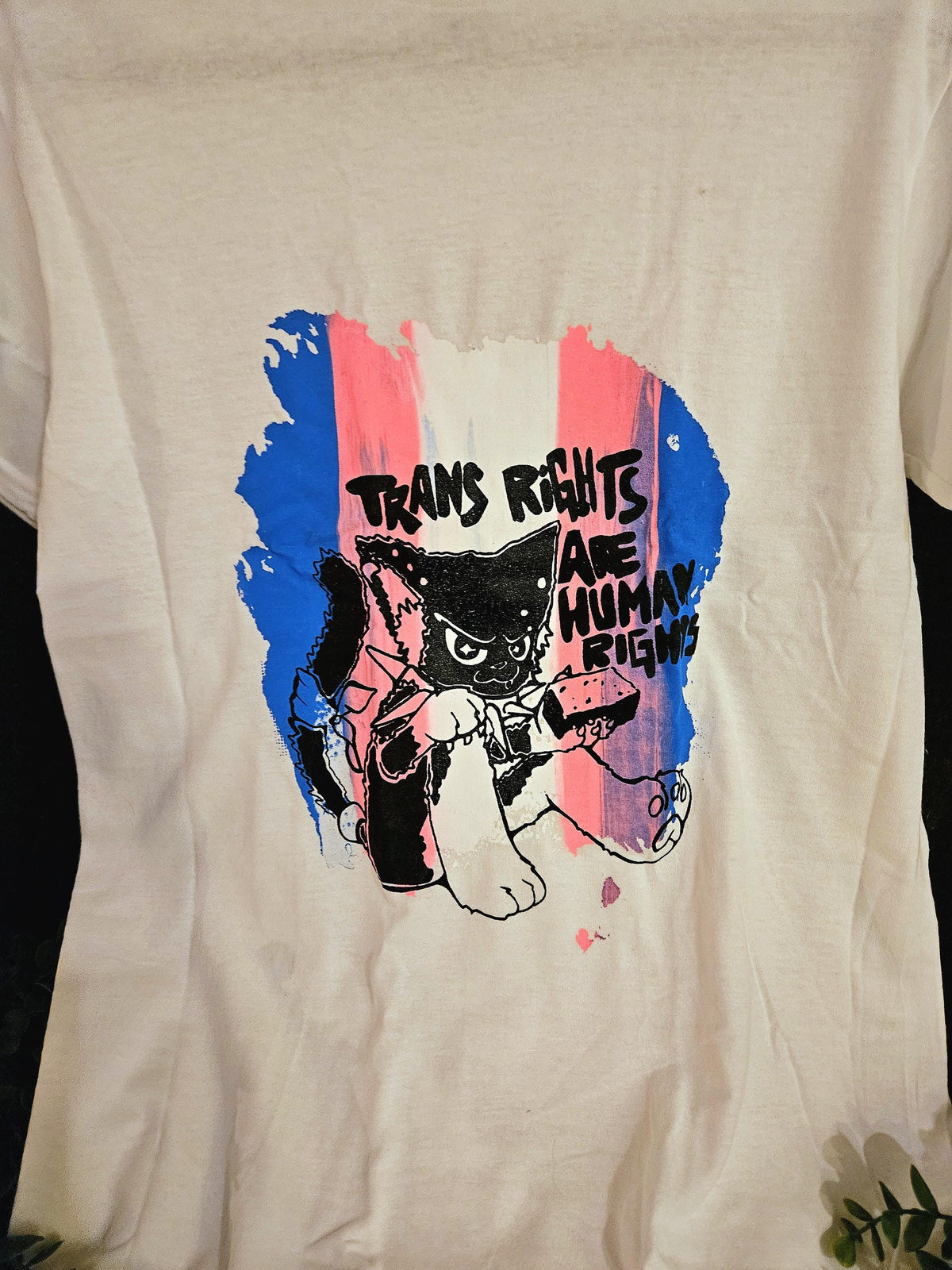 Punk Kat T-Shirt Trans Rights