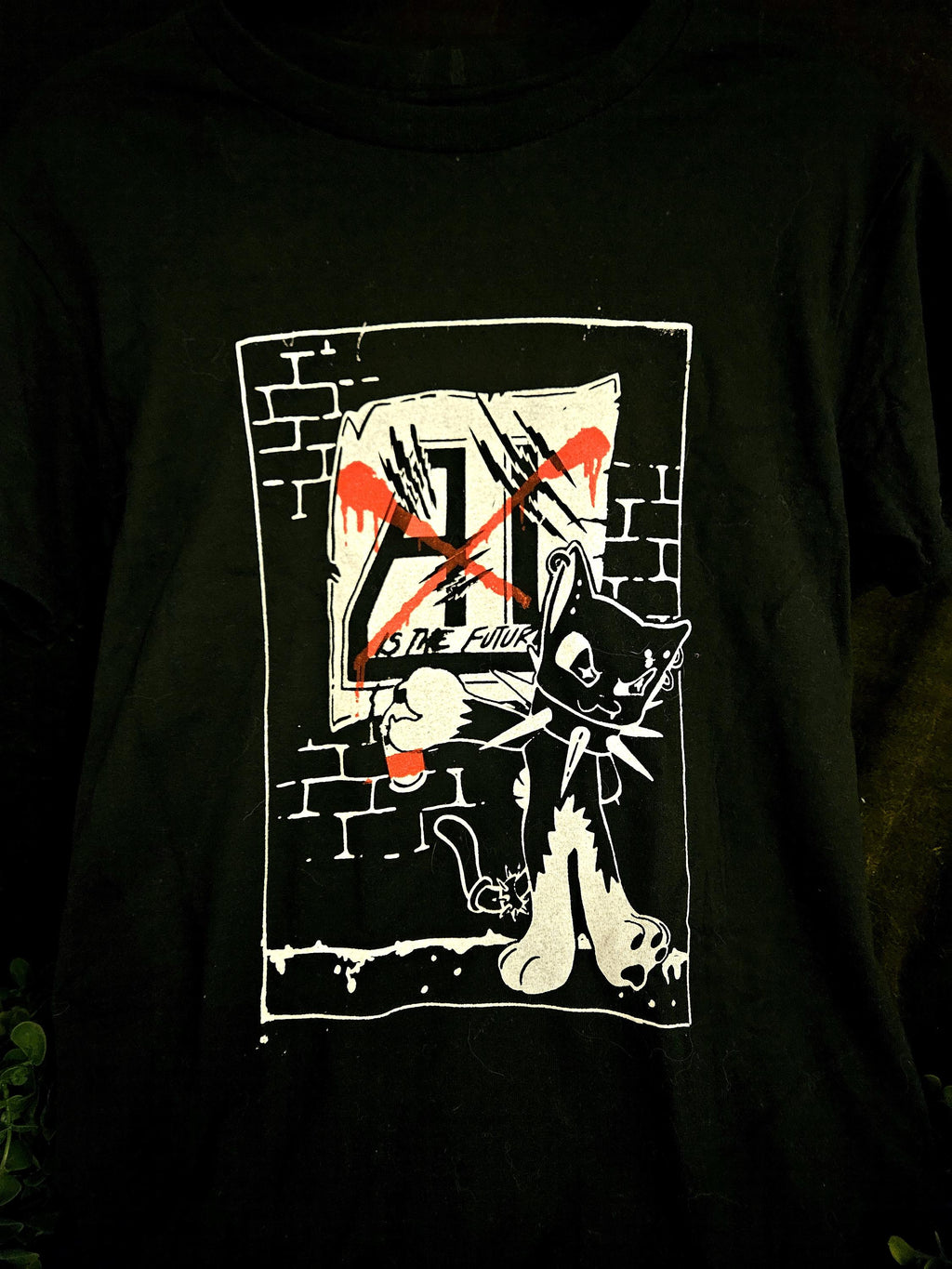 Punk Kat T-Shirt No AI