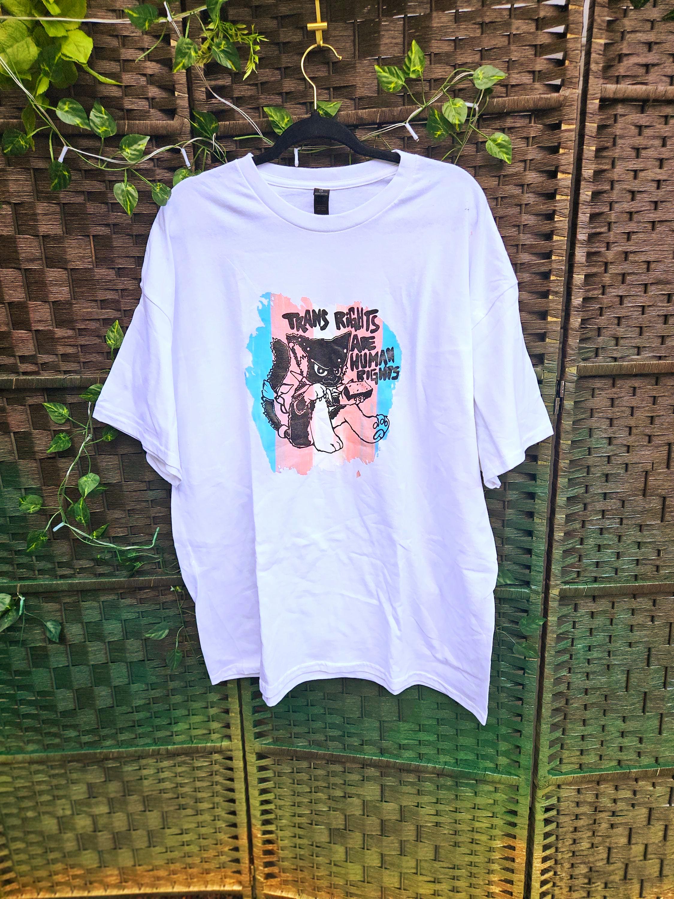 Punk Kat T-Shirt Trans Rights