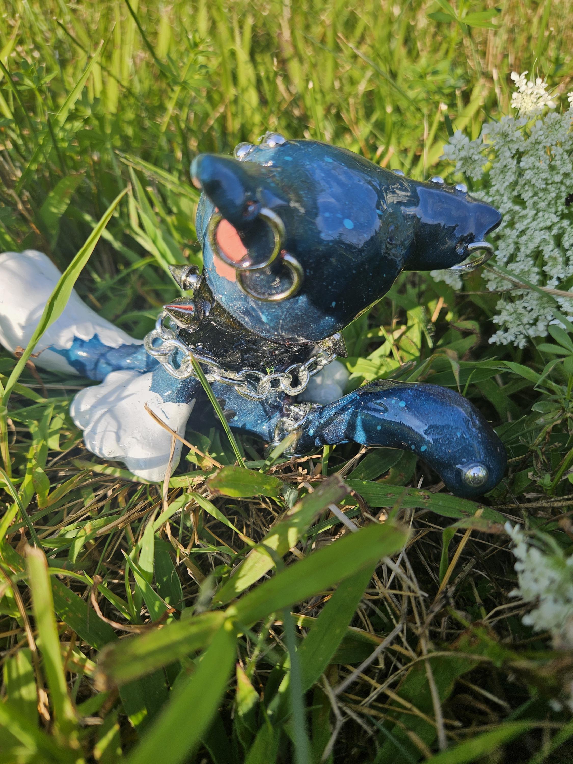 Punk Kat Figurine