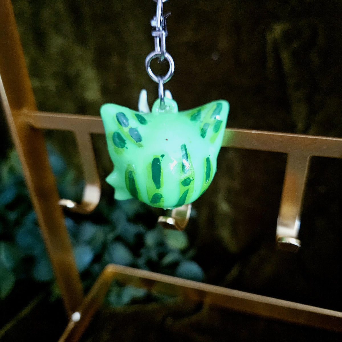 Alien Cat Keychain *Glow-In-The-Dark*