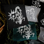 Recycled Pants Screen Printed Pocket Patches