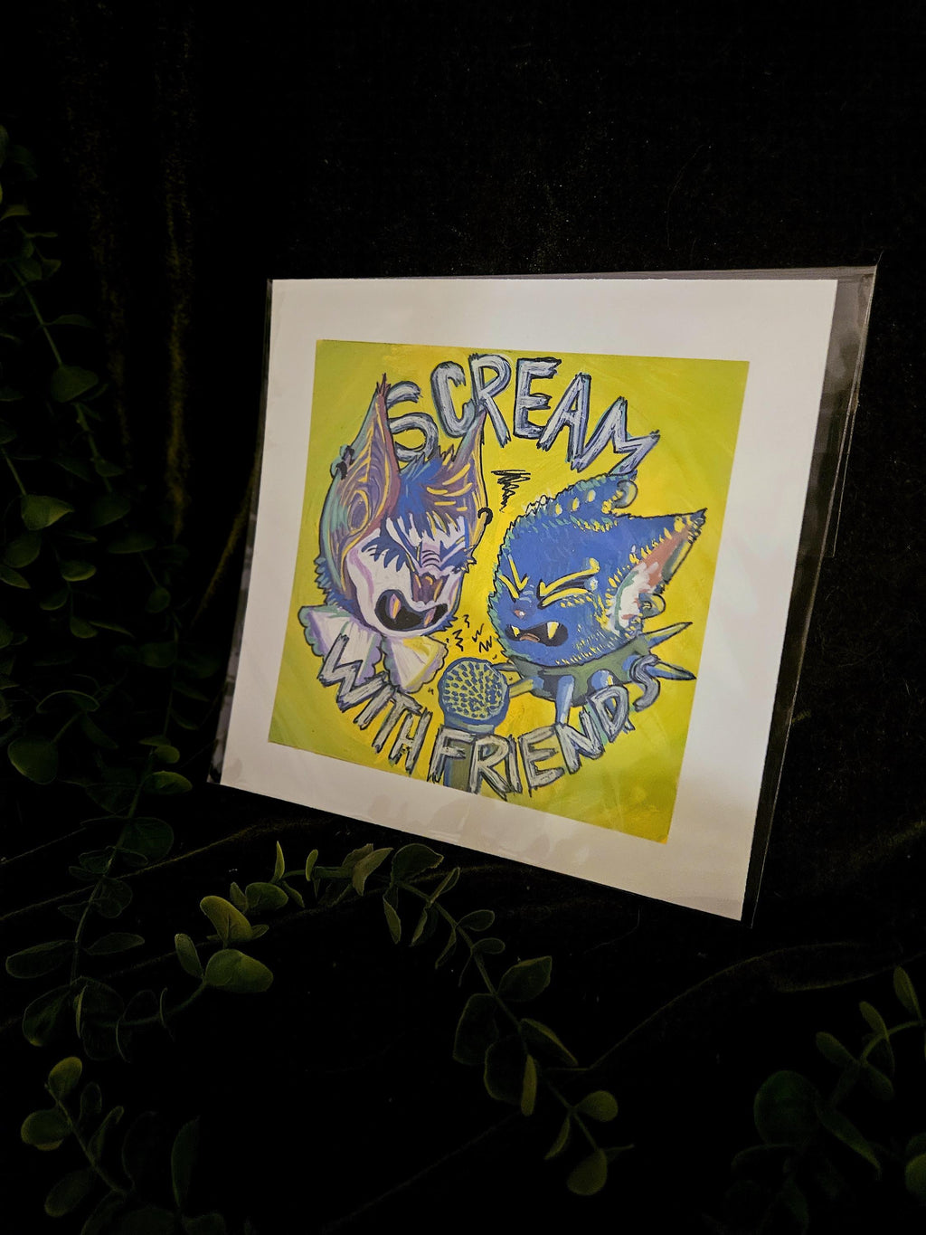 Scream With Friends Print