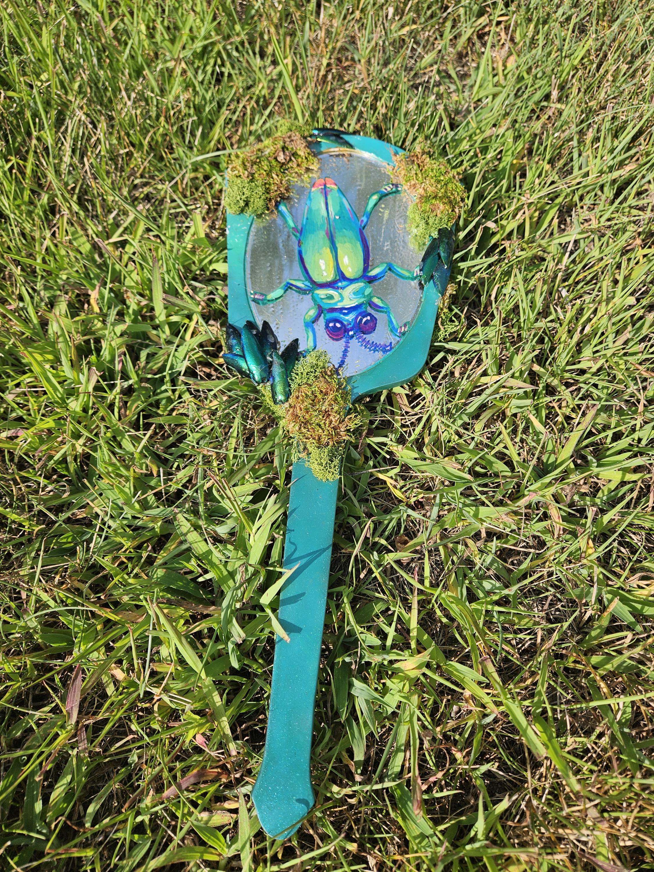 Mirror Painting: Beetle