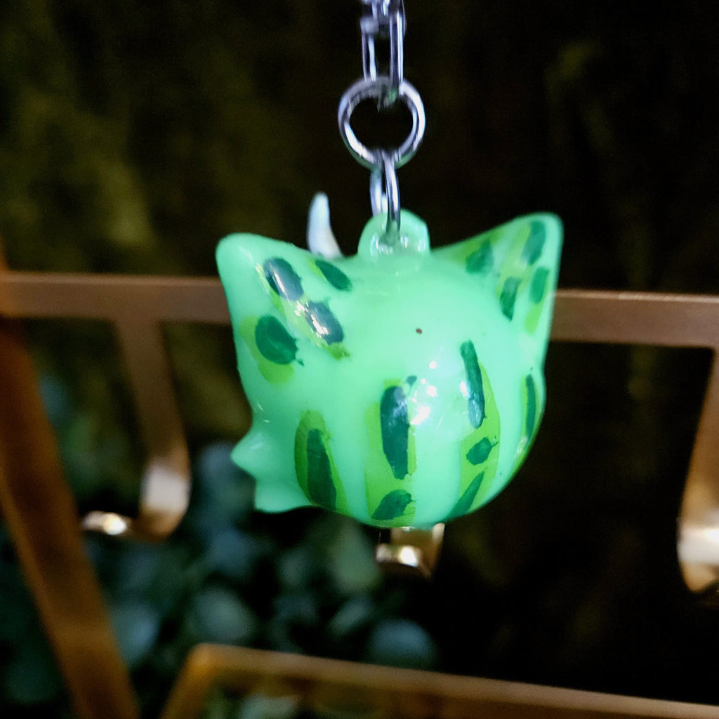 Alien Cat Keychain *Glow-In-The-Dark*