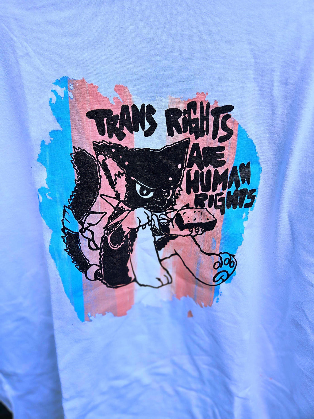 Punk Kat T-Shirt Trans Rights