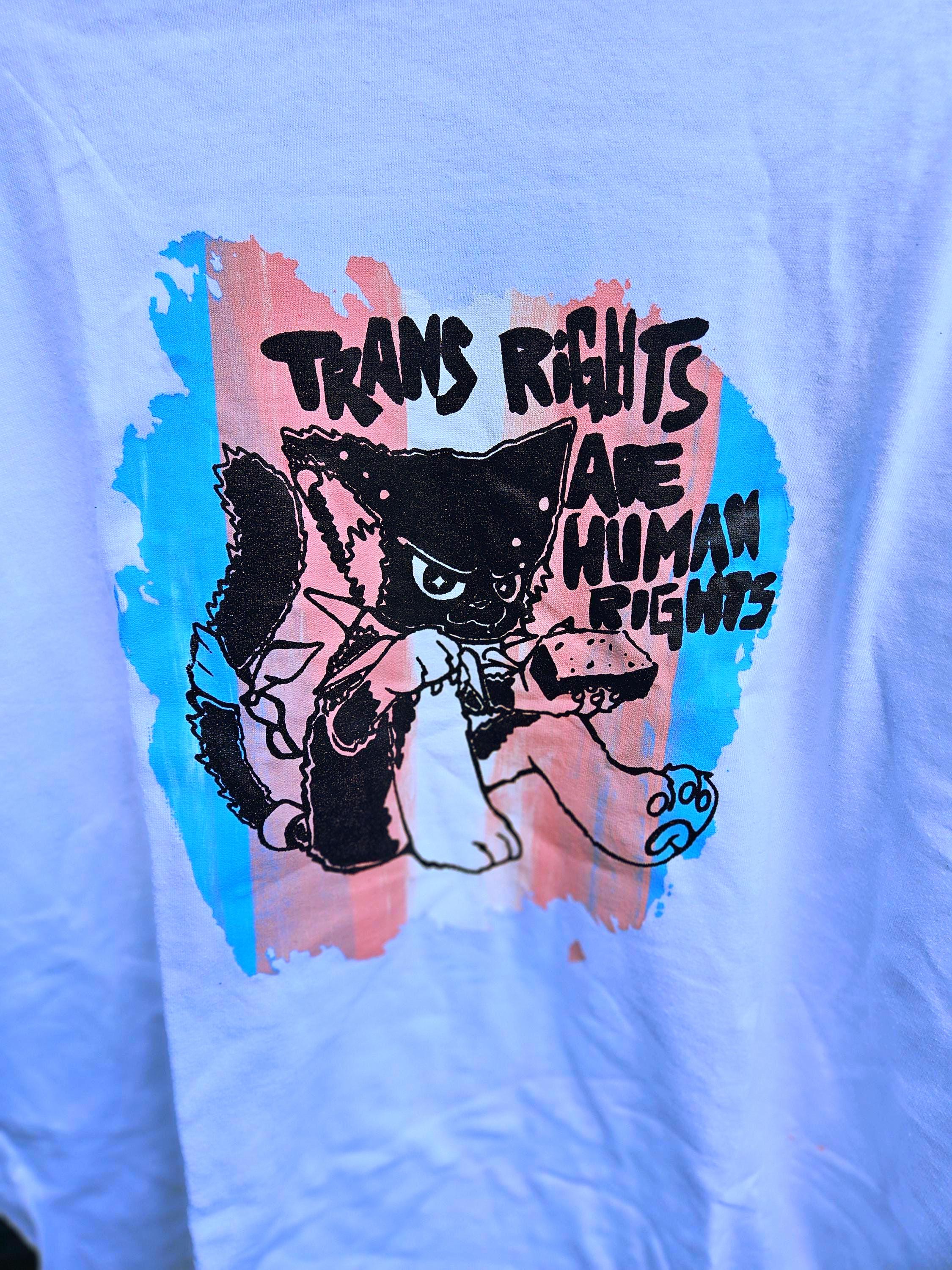 Punk Kat T-Shirt Trans Rights