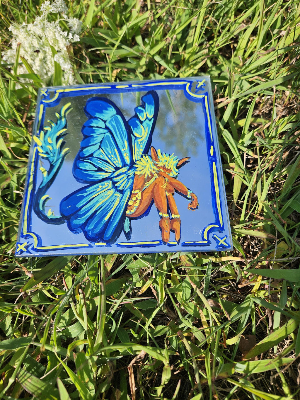 Mirror Paintings: Butterfly Pixies