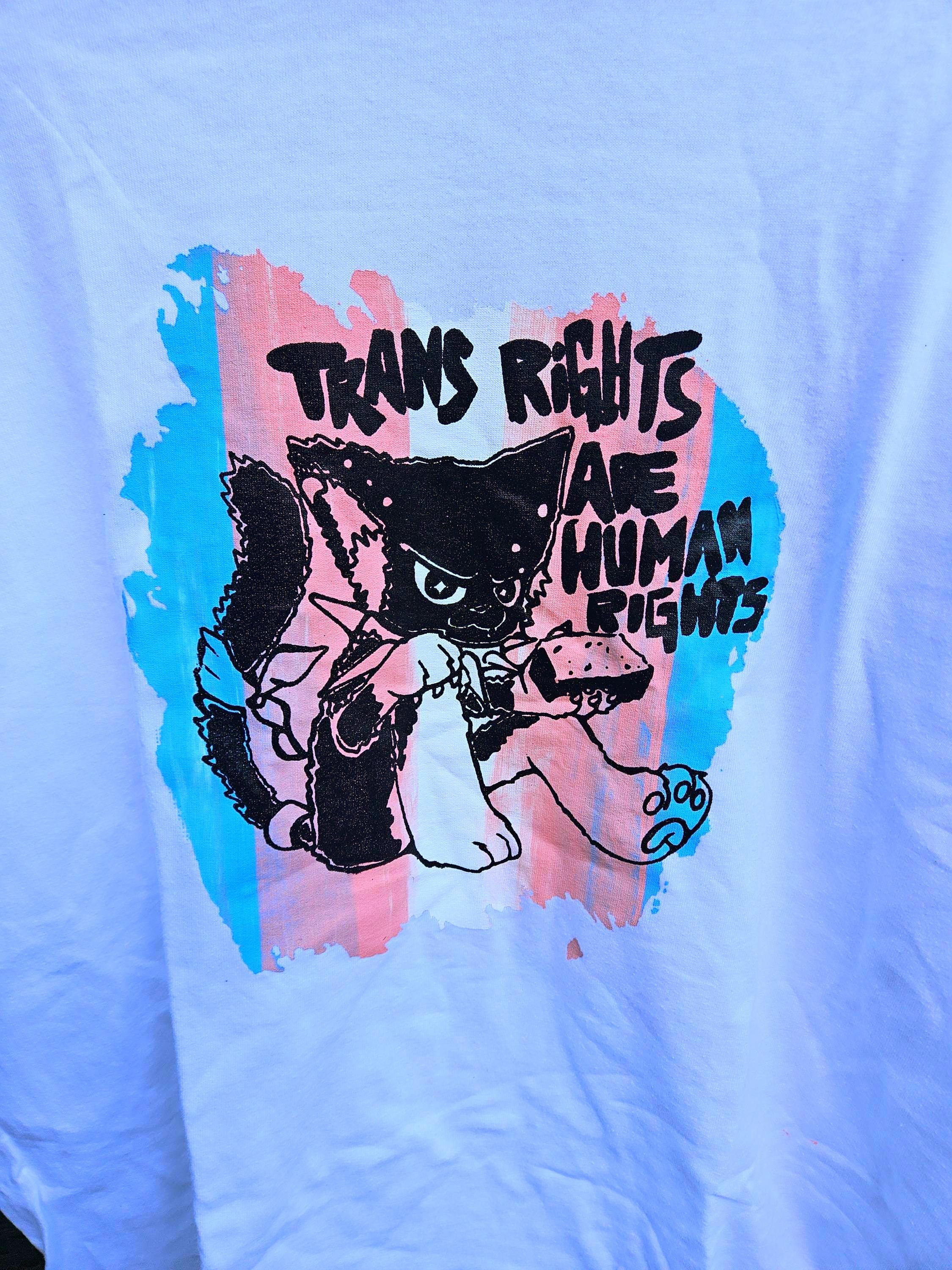Punk Kat T-Shirt Trans Rights