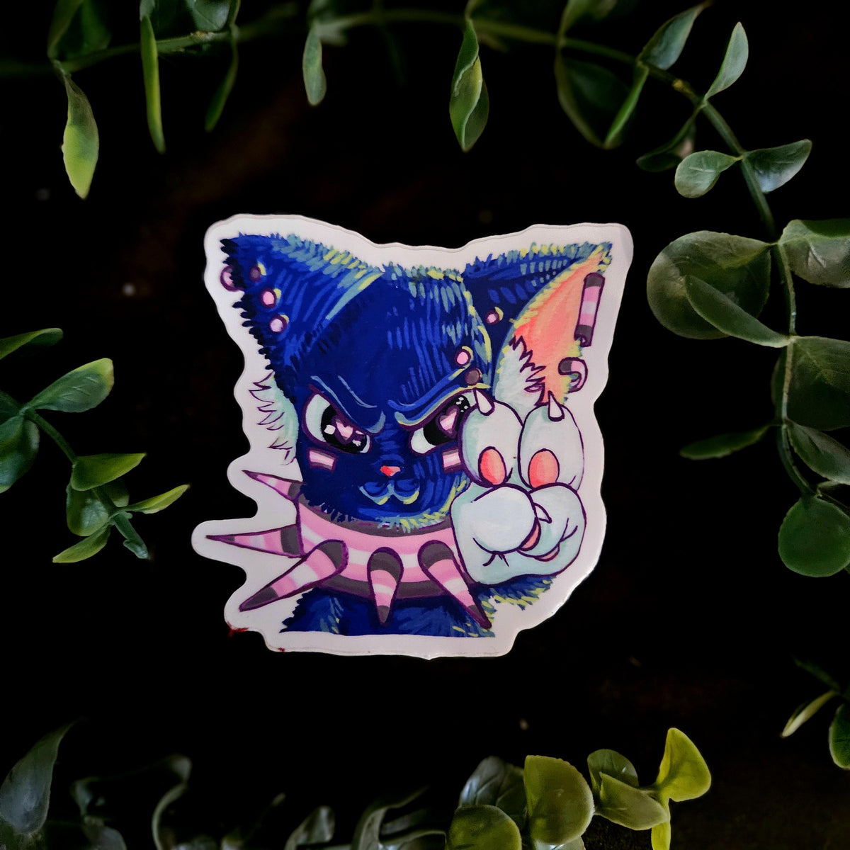 PUNK KAT Pride Stickers