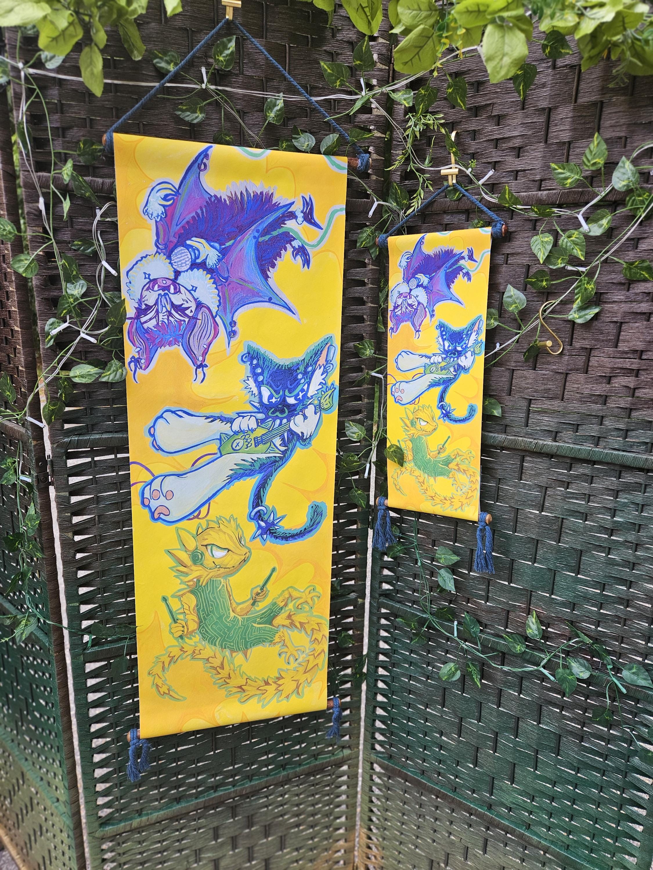 Punk Kat Critters Club Banner (Both Sizes)