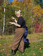 PUNK KAT Kemonomini Set (Ears and Tail)