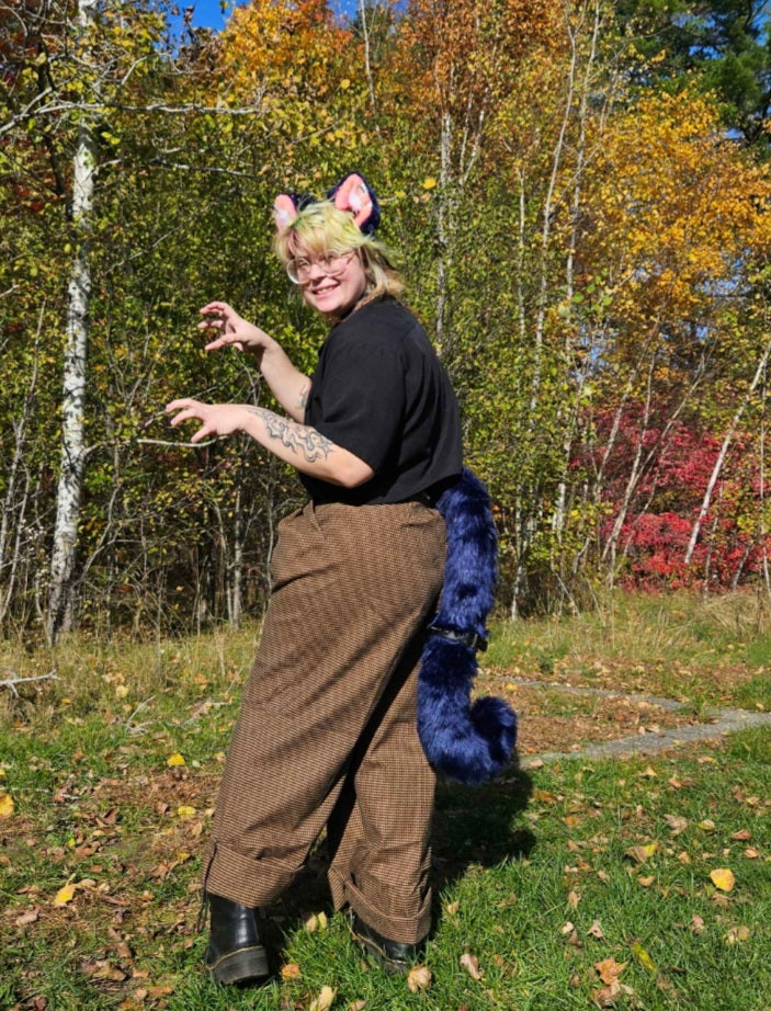 PUNK KAT Kemonomini Set (Ears and Tail)