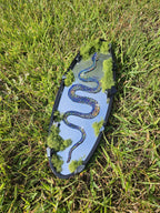 Mirror Painting: Inridecent Snake