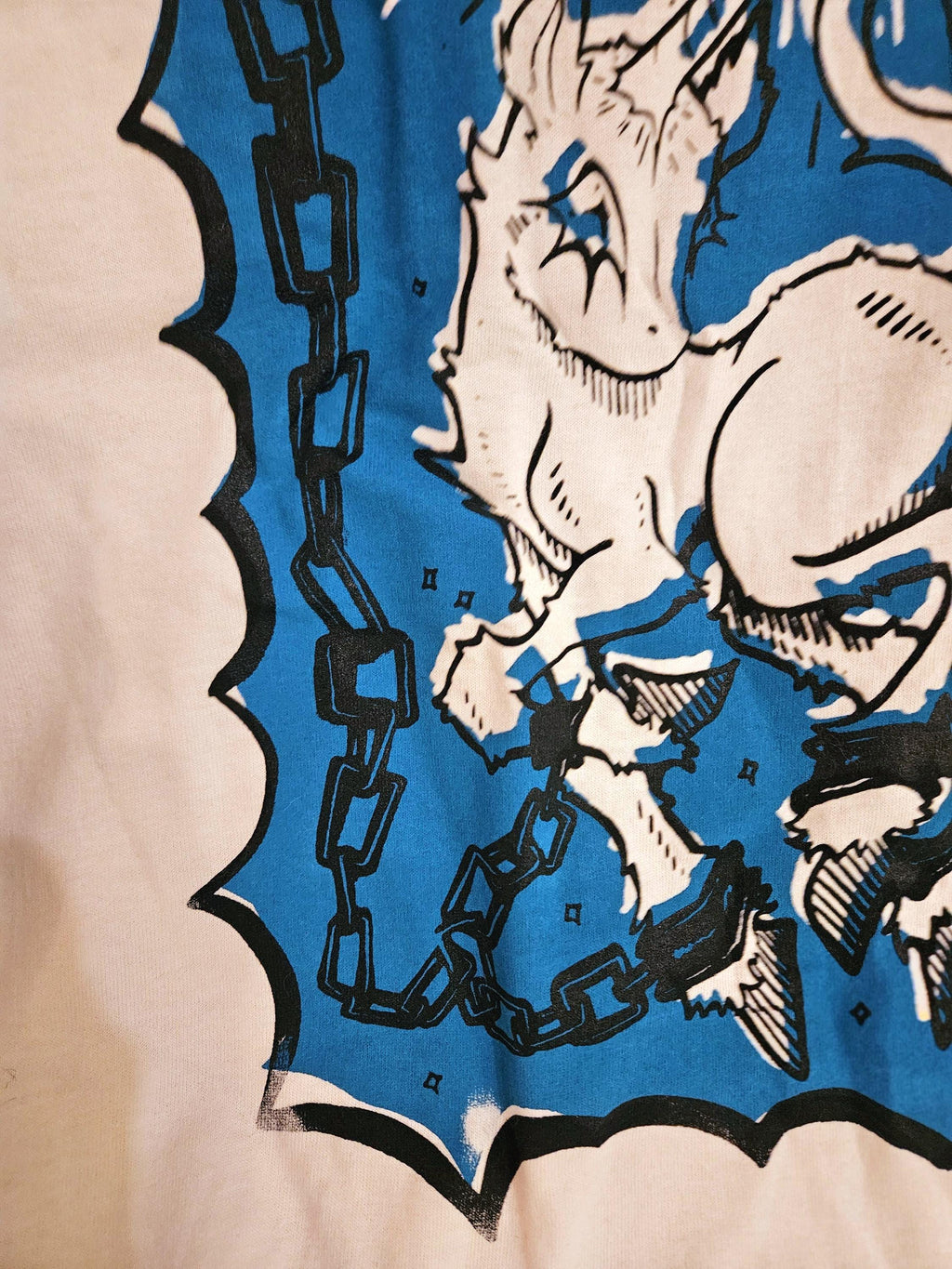 Chained Unicorn Screen Printed Shirt