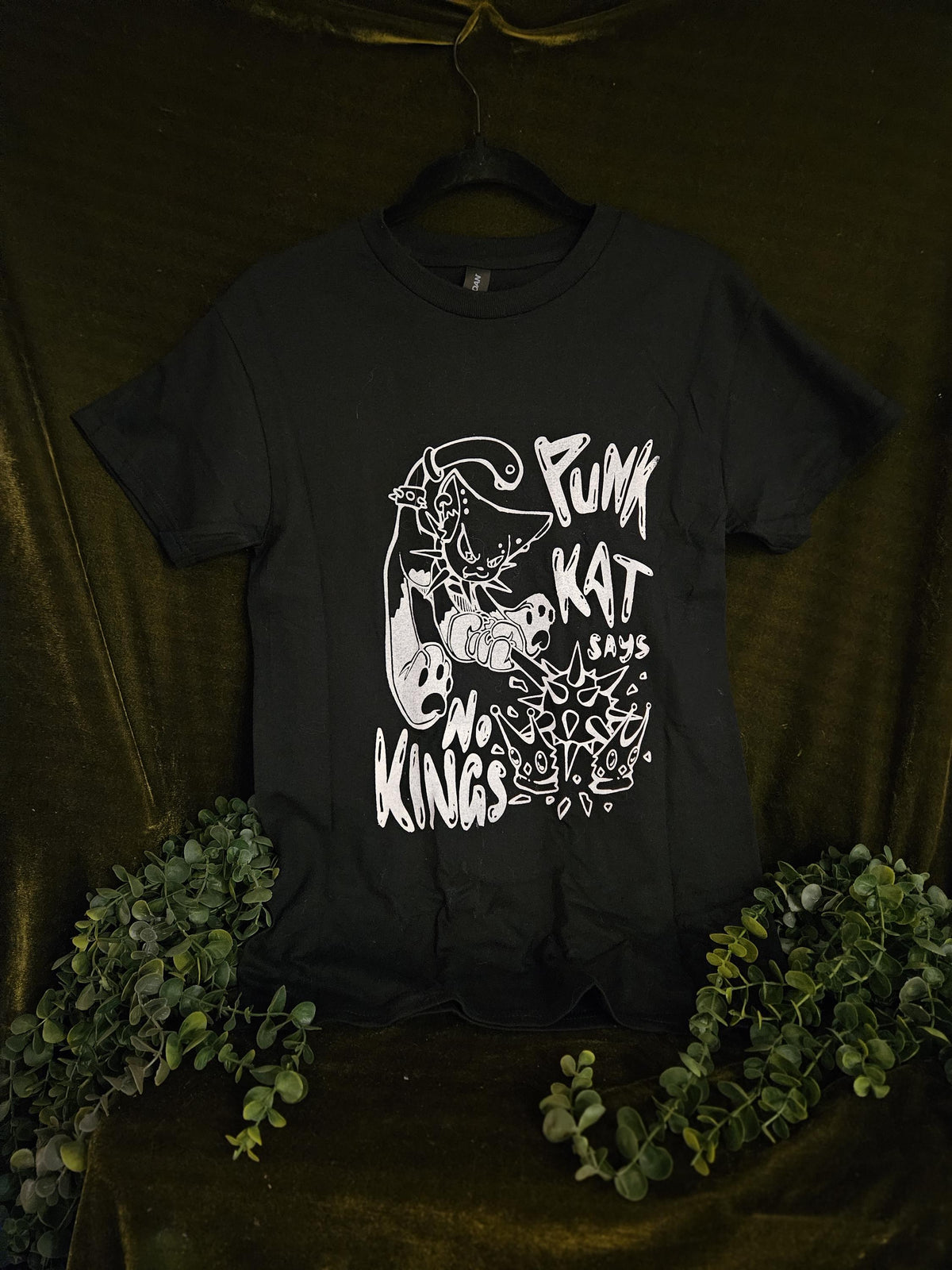 Punk Kat T-Shirt NO Kings