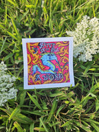 Panic Worm Stickers