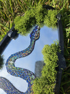 Mirror Painting: Inridecent Snake